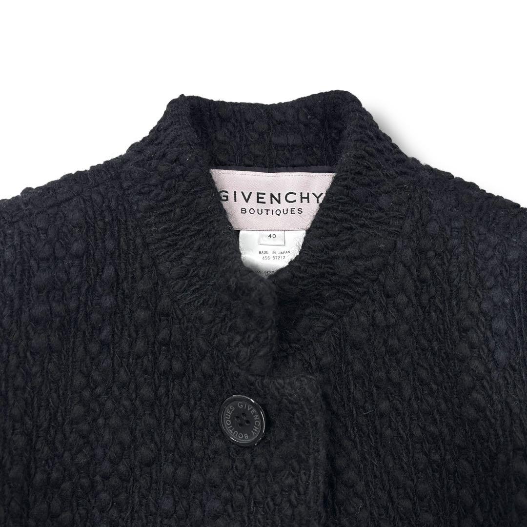 極美品】GIVENCHY ジバンシー　ツイード　チェスターコート 　ロングコート