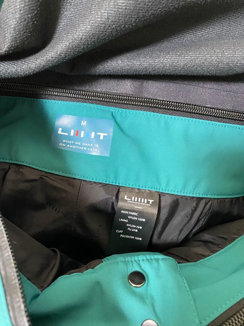 LIMIT 上下セット ビブパンツ　スノーボードウェア　 M スキーウェア