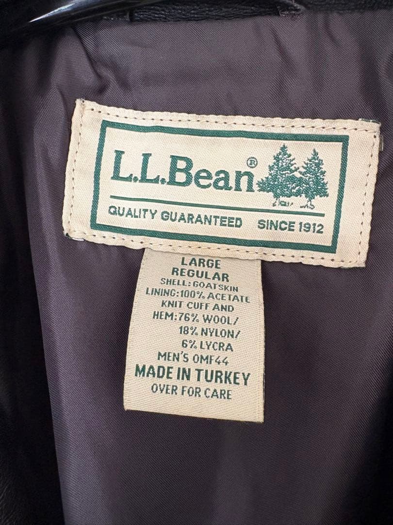 x*x様 90S L.L.Bean ゴートスキン A-2 レザー フライトジャケ