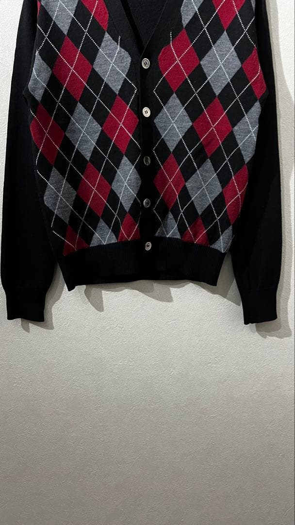 COMME des GARÇONS HOMME argyle cardigan