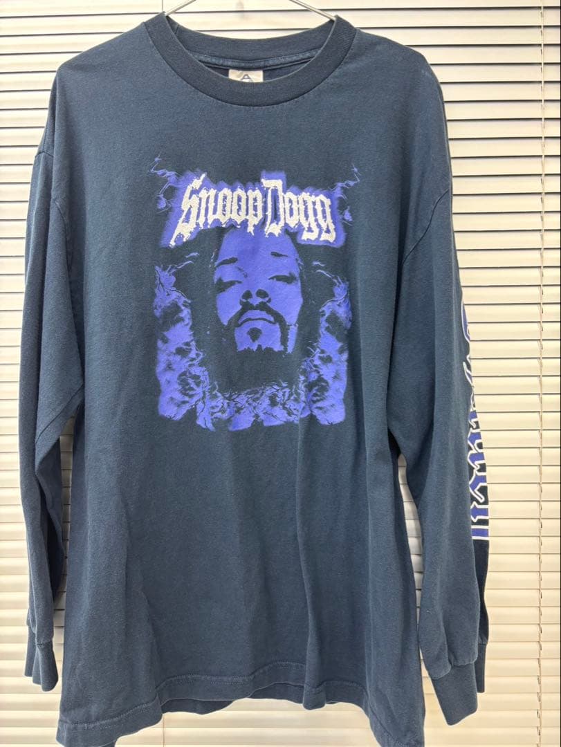 Snoop Dogg 長袖カットソー ダークブルー　サイズX L USED