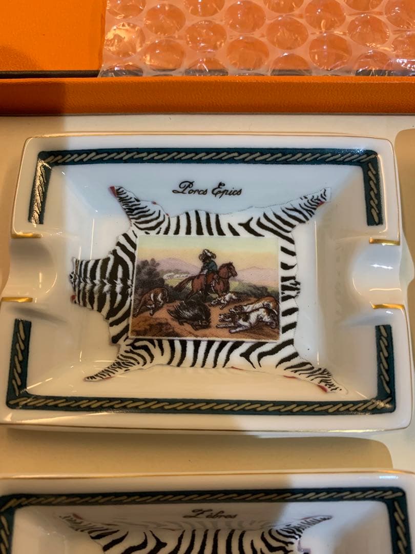 L*A様 本日限定オークション　エルメス　アッシュトレイ　4点セット　HERME