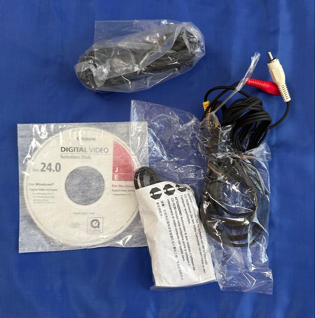 Canon iVIS HV20 ビデオカメラ本体と各種付属品のセット