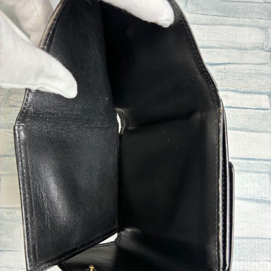美品　45 LOUISVUITTON ルイヴィトン エピ 二つ折り財布　Wホック