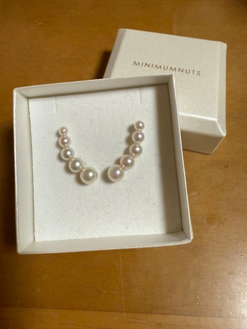 【最終値下げ】minimumnuts パールピアス