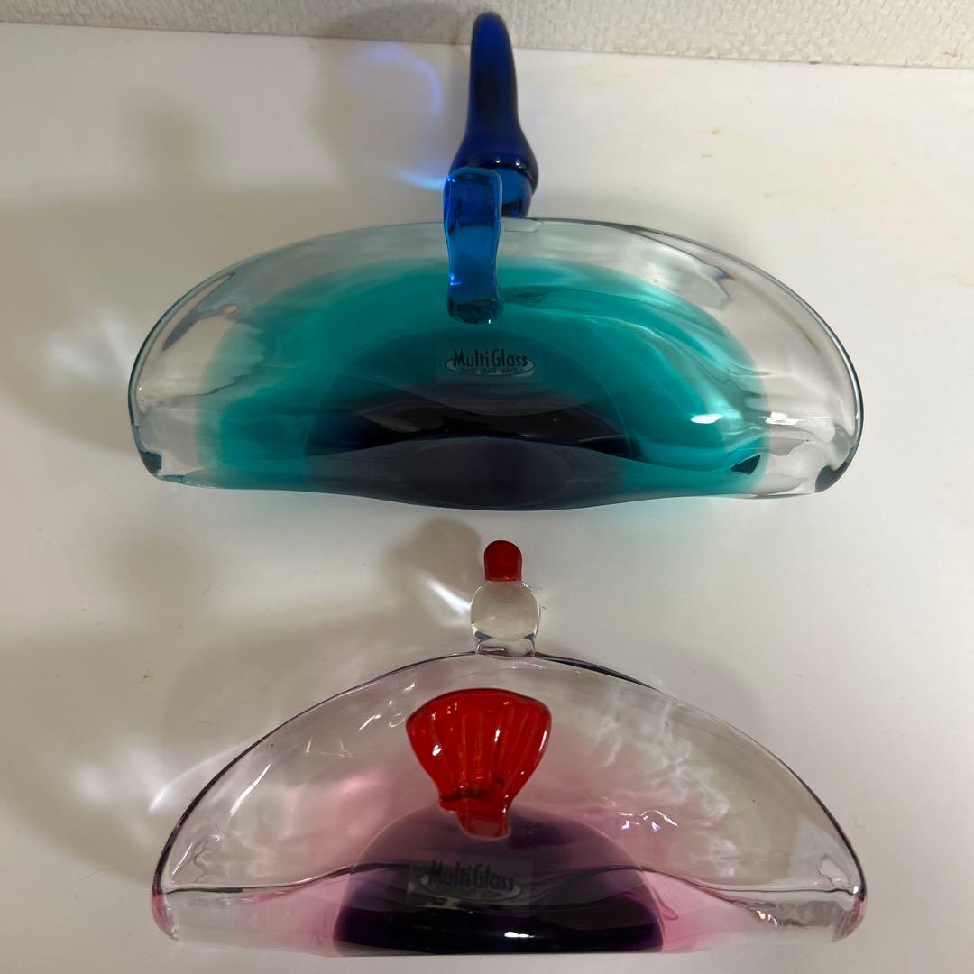 マルティグラス　Multi Glass　雛人形　お雛様　ガラス細工　ガラス工芸品