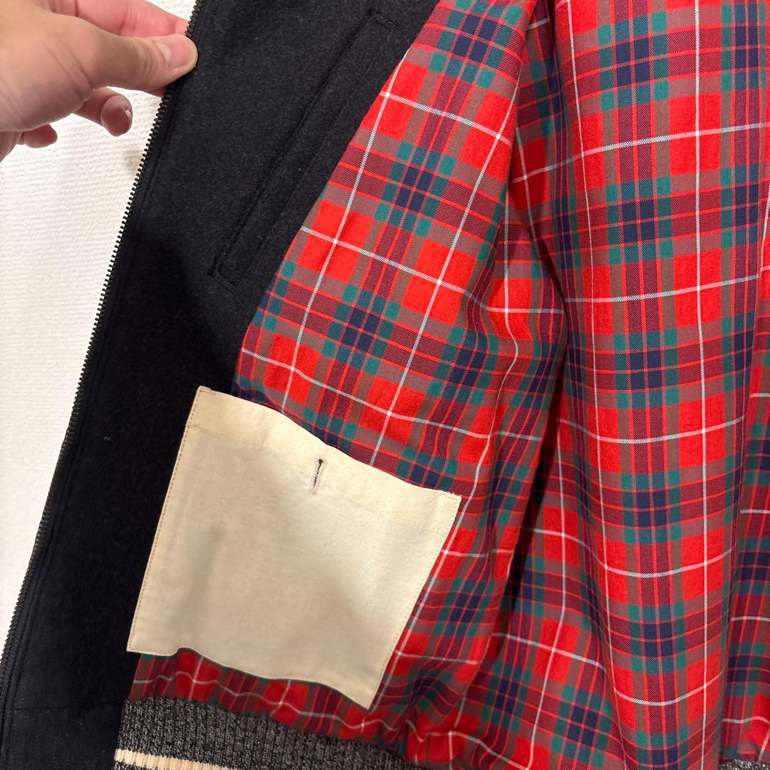 BARACUTA ウールメルトンジャケット サイズ40