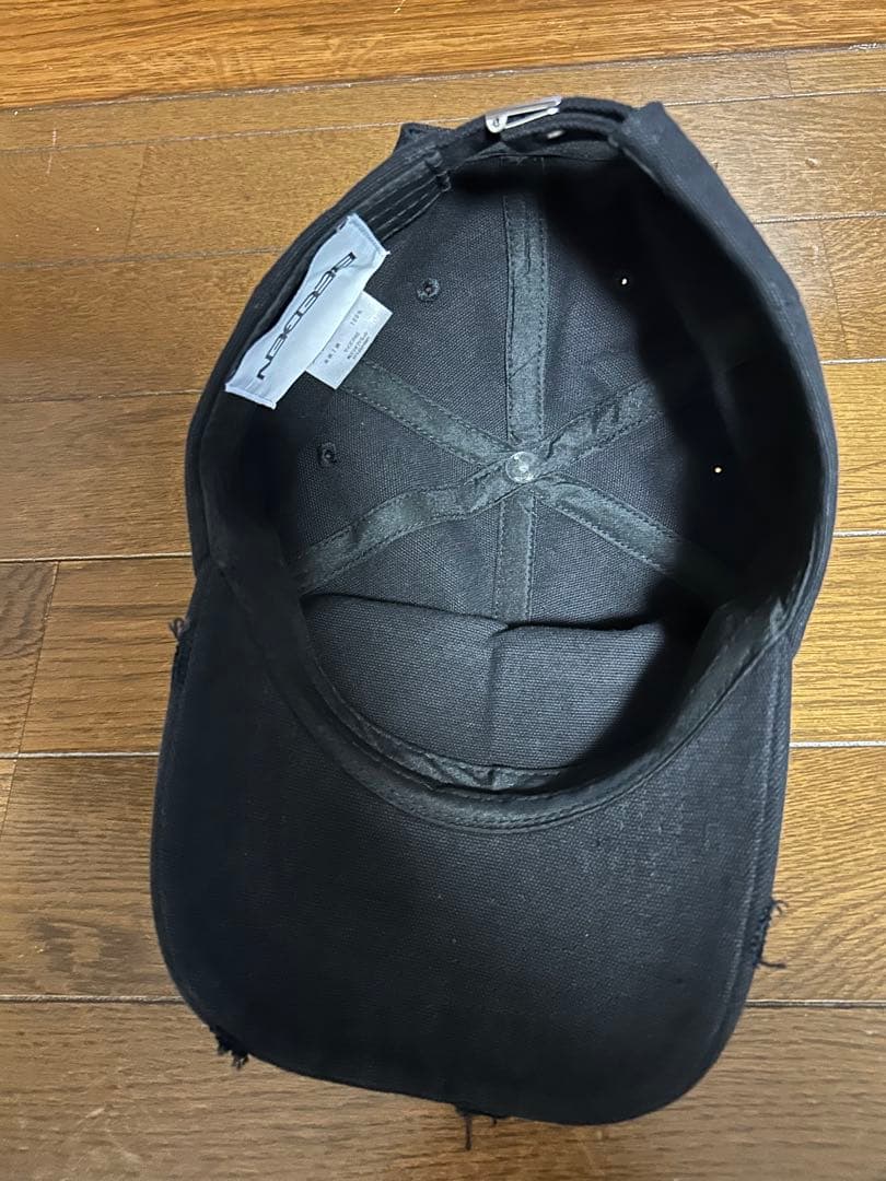 【美品】beeden スタッズキャップ　ブラック