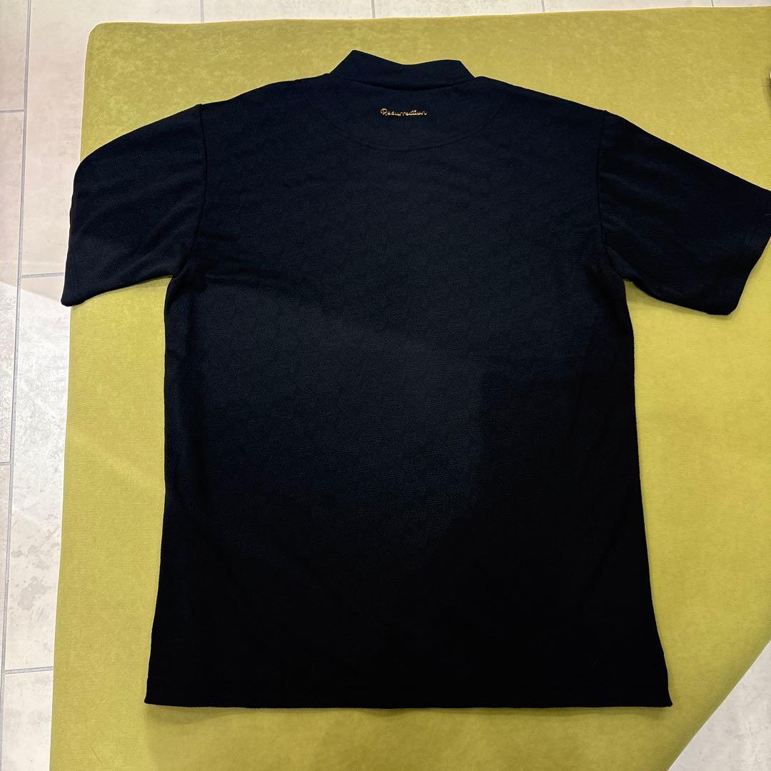 Resurrection ブラック モックネックM