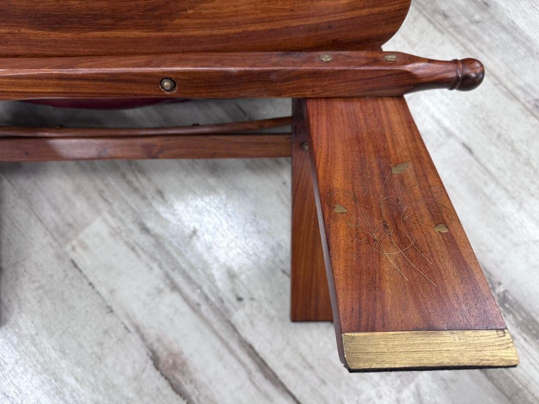 福岡市・北九州市限定 革製スツール キャメルチェア ラクダスツール スペイン製