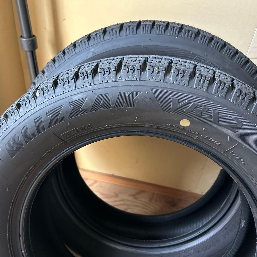 ブリヂストン ブリザックVRX2 155/65R14 23年製 バリ溝 軽