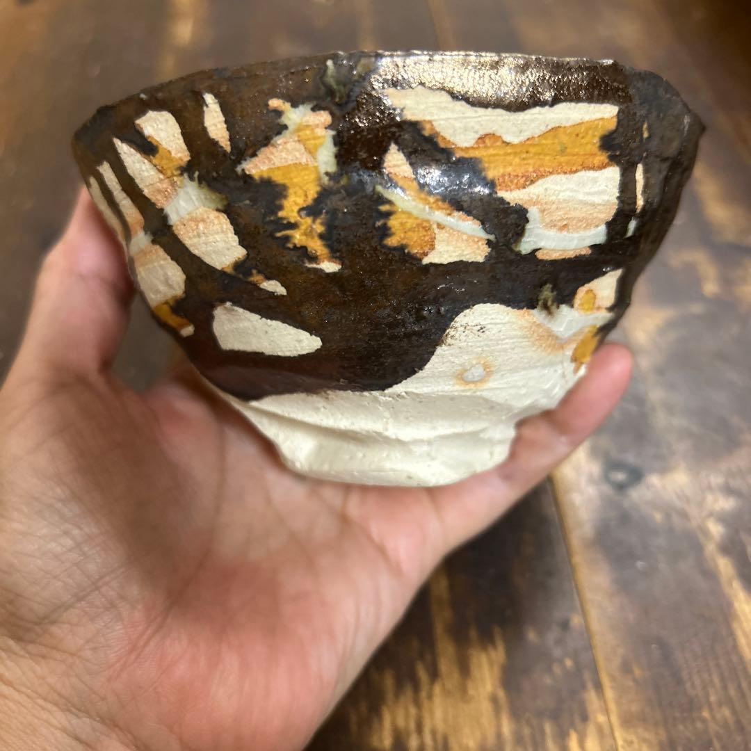 作家　陶芸作家　茶碗　手捻り　1点もの　民藝品