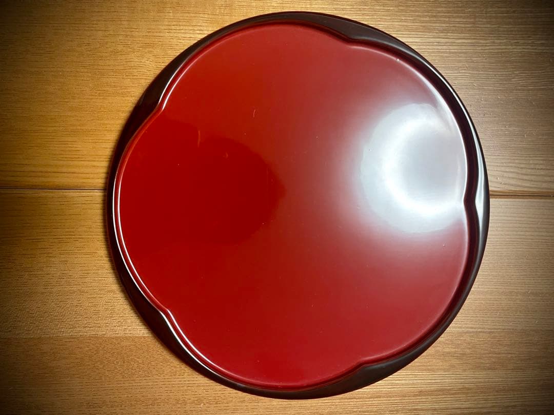 古畑千代松漆器店　木曽漆器　お盆