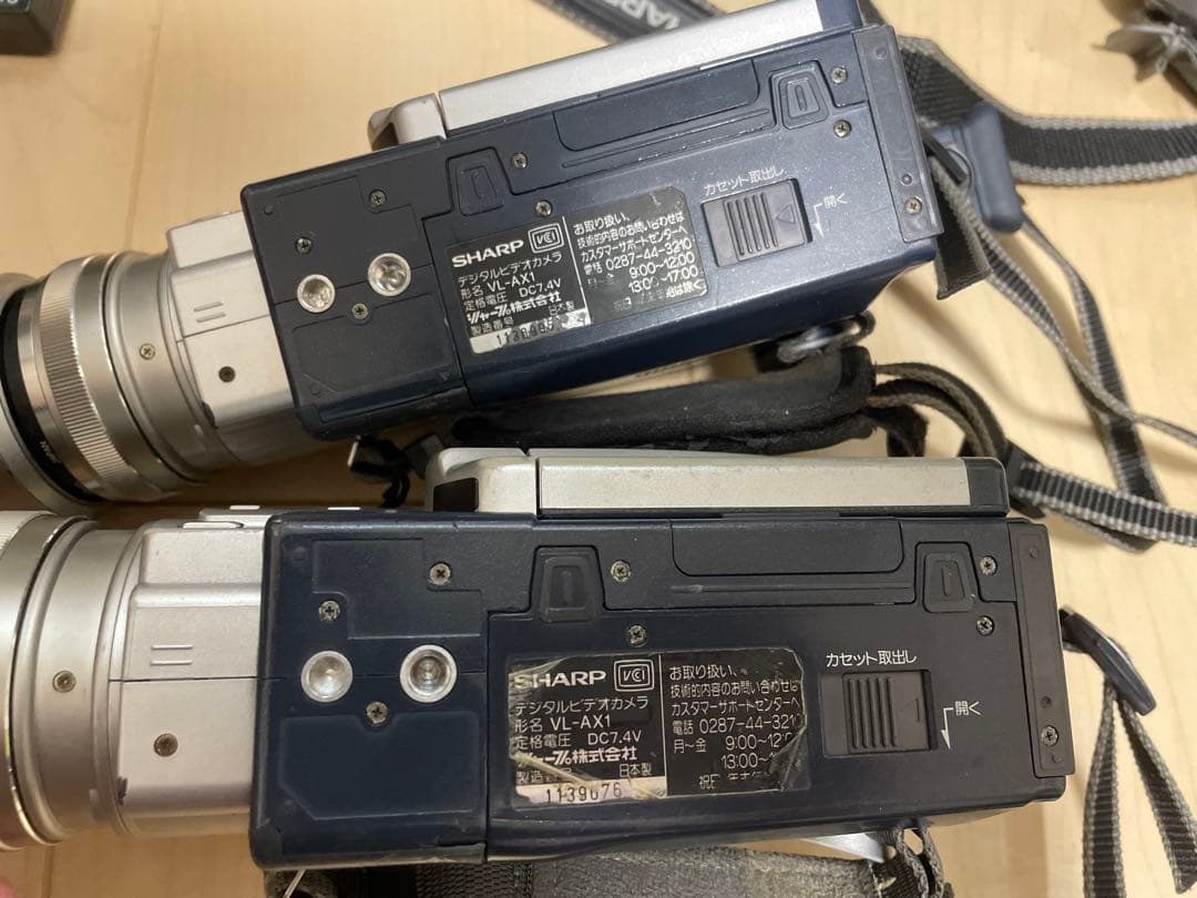 国内メーカービデオカメラ10台　各種まとめ売り　ジャンク