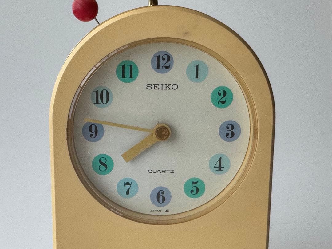 SEIKO ポストモダン ミッドセンチュリー ヴィンテージ 置時計 動作確認済