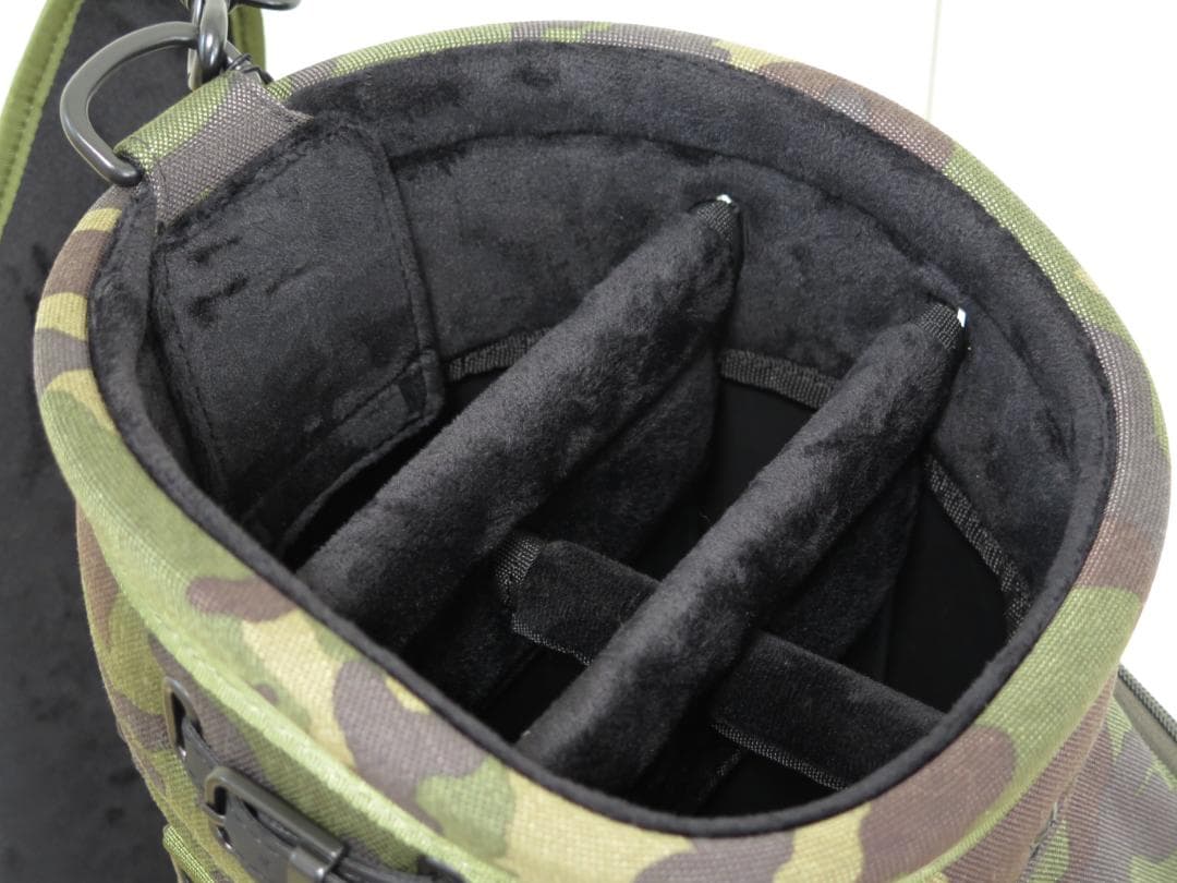 ブリーフィングゴルフBRIEFING GOLFキャディバッグCR-8グリーンカモ