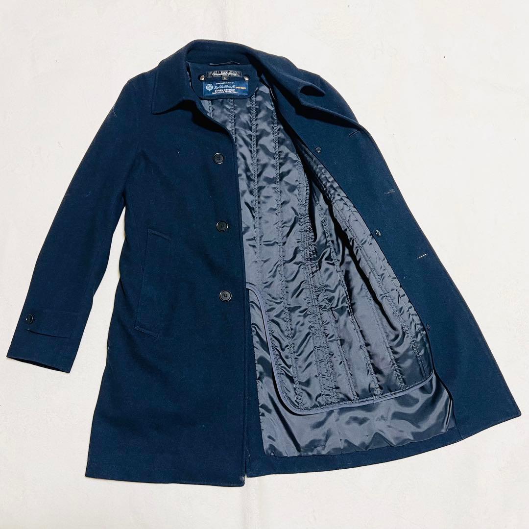 【美品】グリーンレーベルリラクシング ステンカラーコート ロロピアーナ Sサイズ