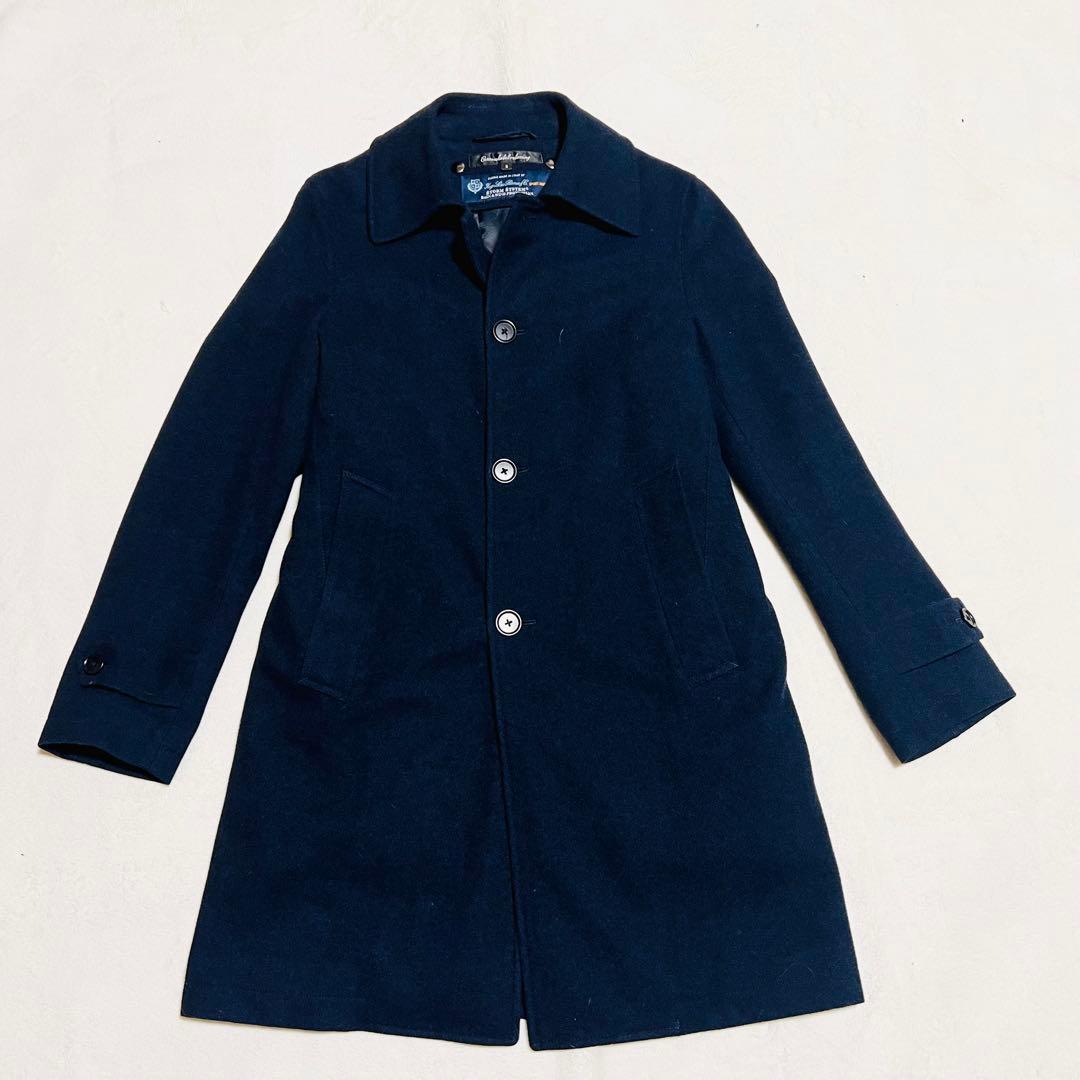 【美品】グリーンレーベルリラクシング ステンカラーコート ロロピアーナ Sサイズ