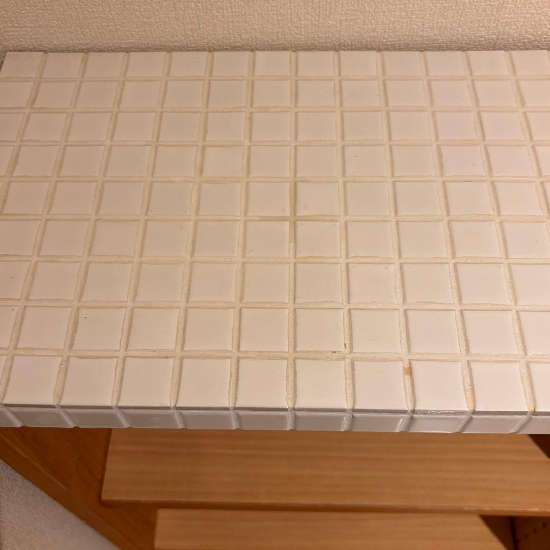 モモナチュラル シェルフ/ワゴン キャスター付き