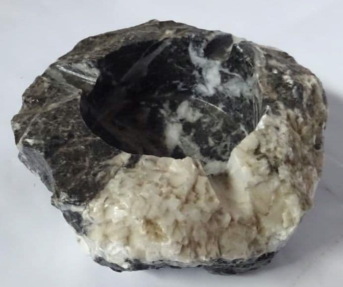 置き型灰皿 天然大理石 未使用12.5cm Ashtrey marble new