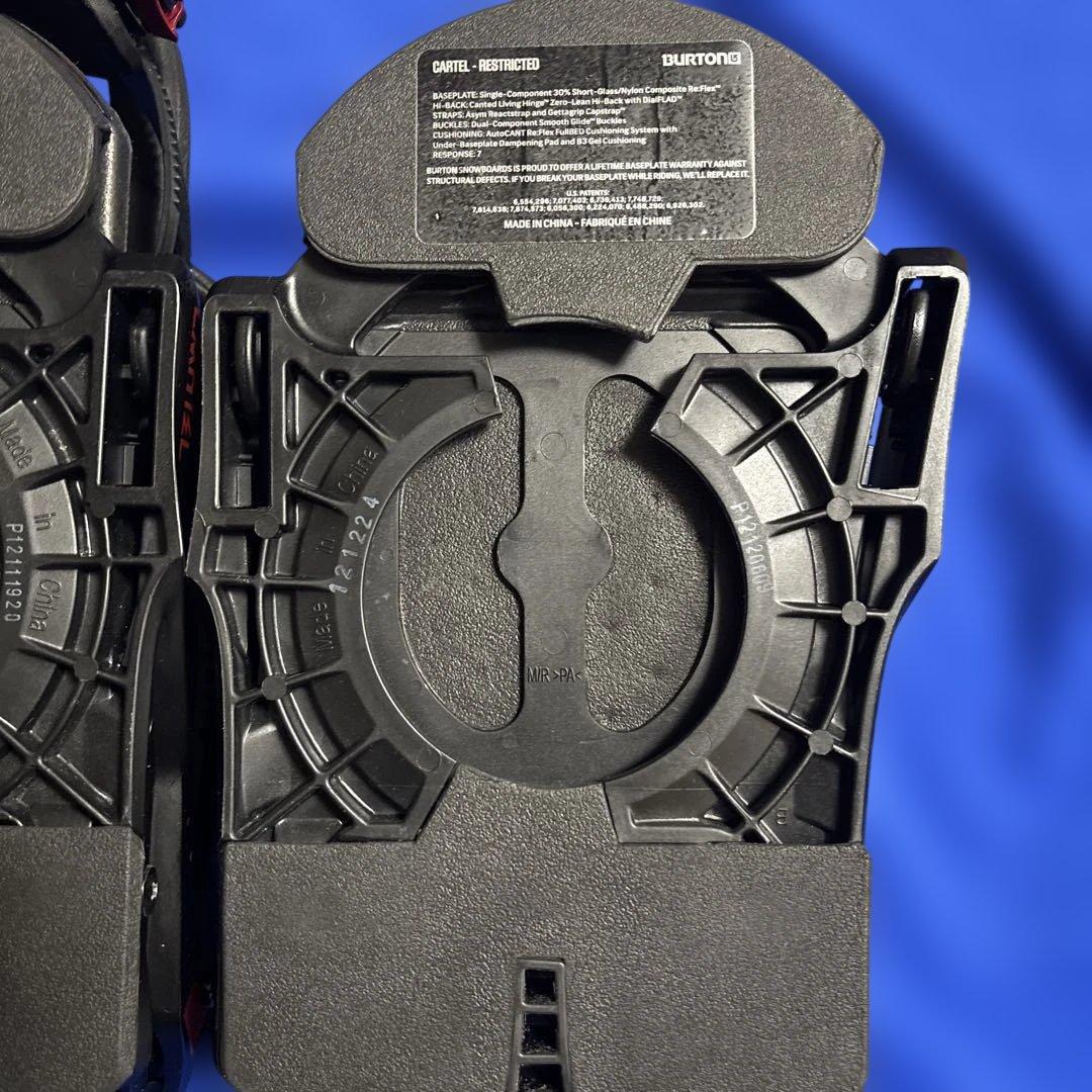 限定値下げ　Burton Cartel ビンディング サイズM 2回使用のみ美品