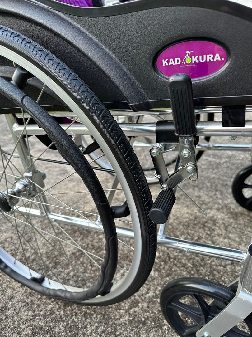KADOKURA カドクラ チャップス A101-AGN 軽量自走式車椅子