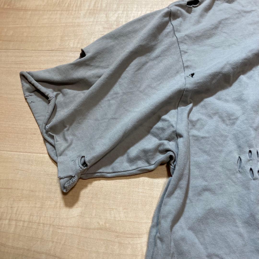 BALENCIAGA バレンシアガ デストロイ ダメージ加工 Tシャツ S