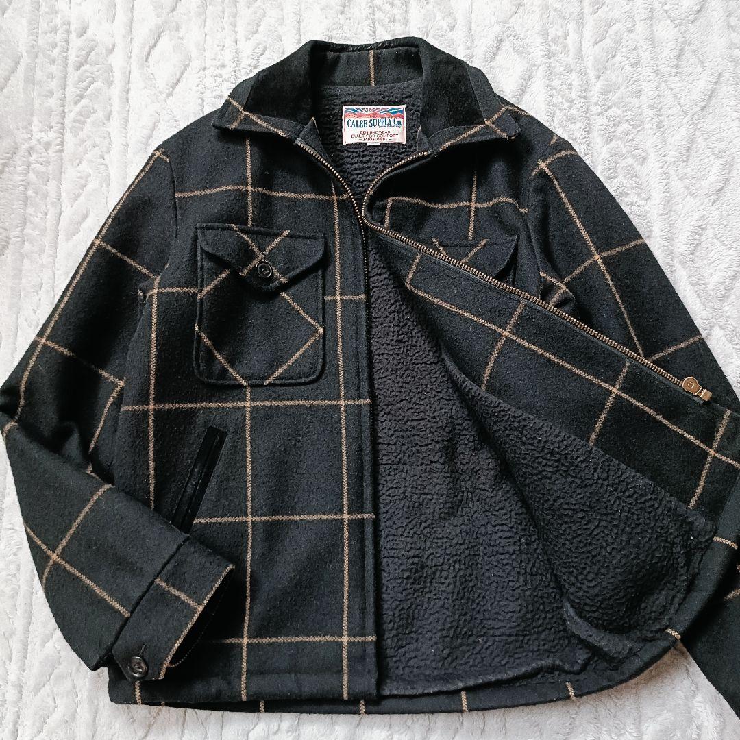 CALEE キャリー 15AW ウール ジャケット ブラック M