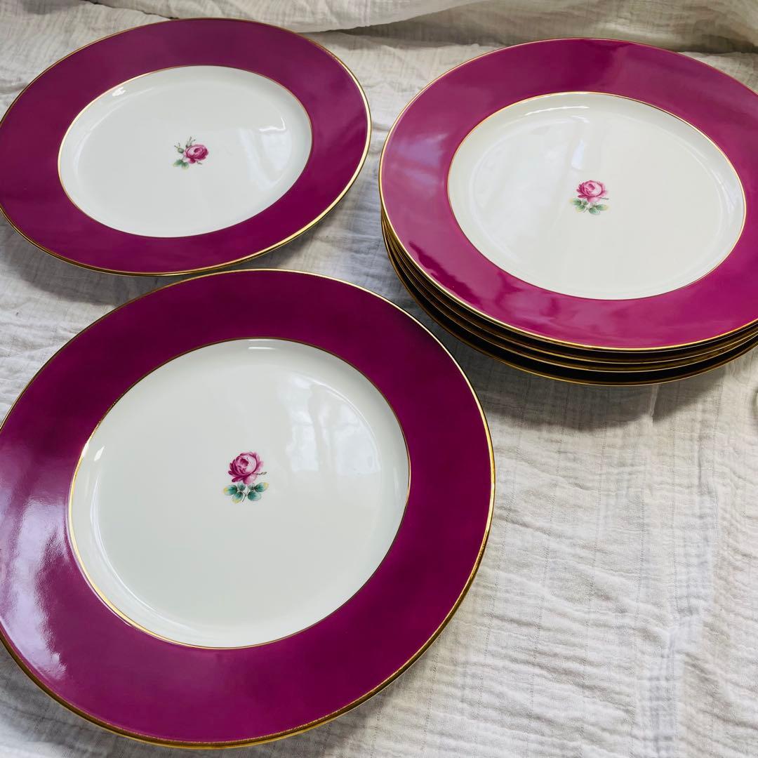 新品　リチャードジノリ　インペロカメリアシリーズ　廃盤　平皿　ブランド　食器