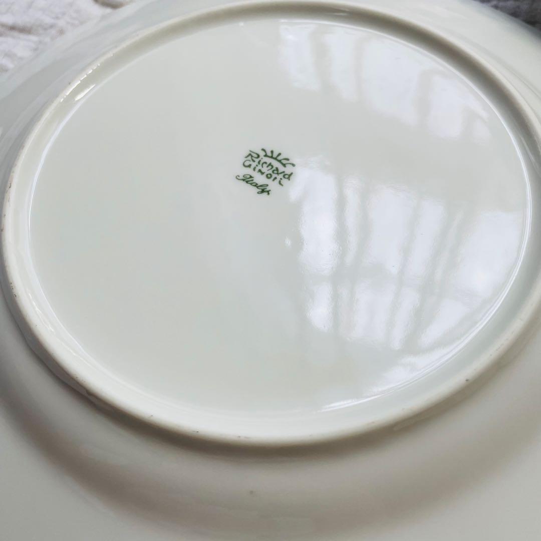 新品　リチャードジノリ　インペロカメリアシリーズ　廃盤　平皿　ブランド　食器