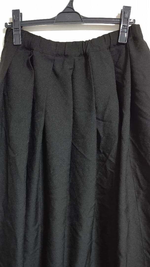 BLACK COMME des GARCONS ポリ縮絨スカート≪XS≫