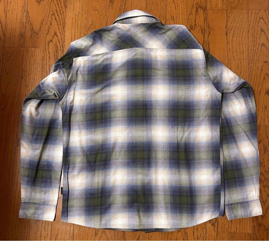 美品　Patagonia パタゴニア　オンブレ　チェック　　長袖　M