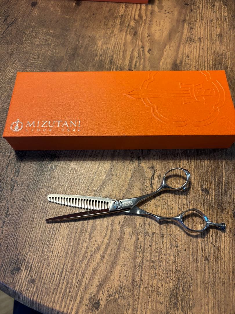 MIZUTANI セニングシザー 専用ケース付き