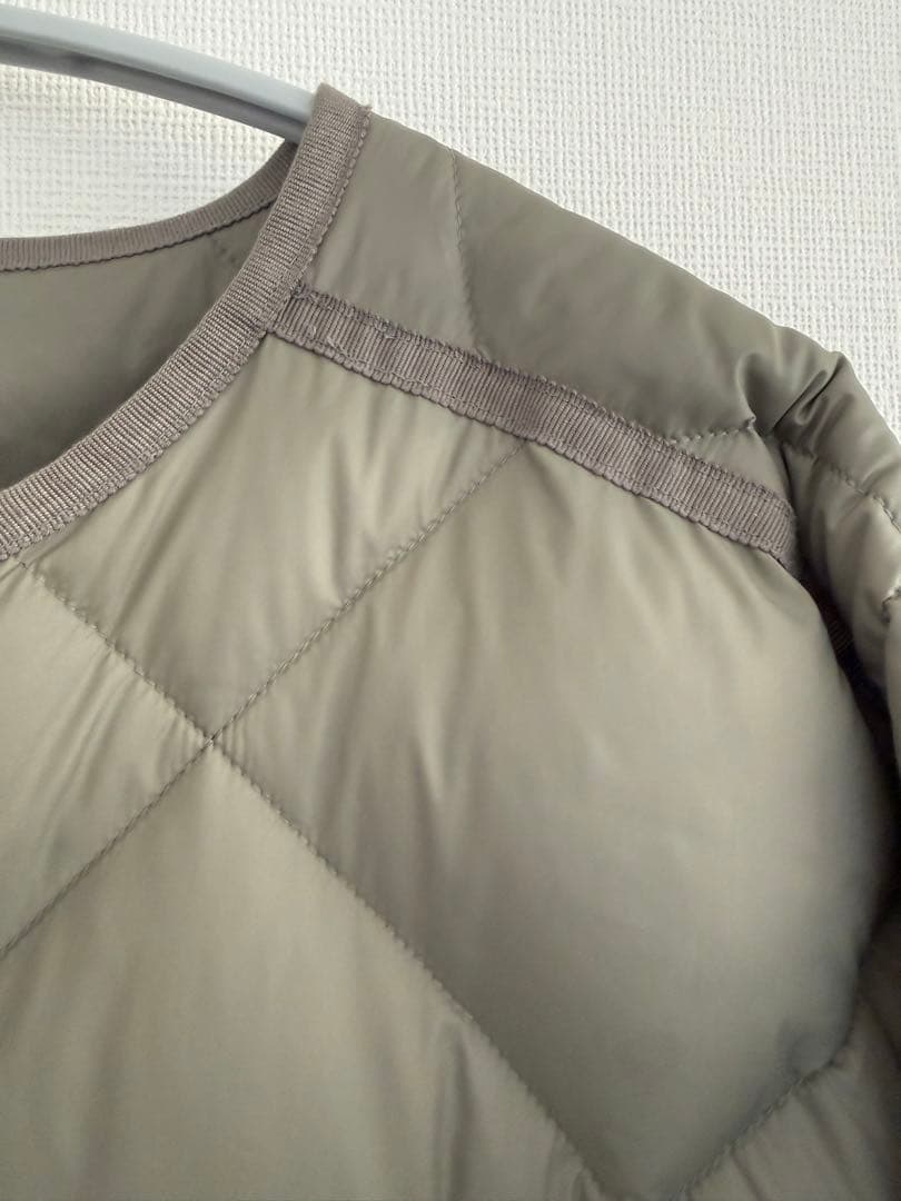 DOORS ライトダウンキルトロングコート　 新品タグ付　カーキ