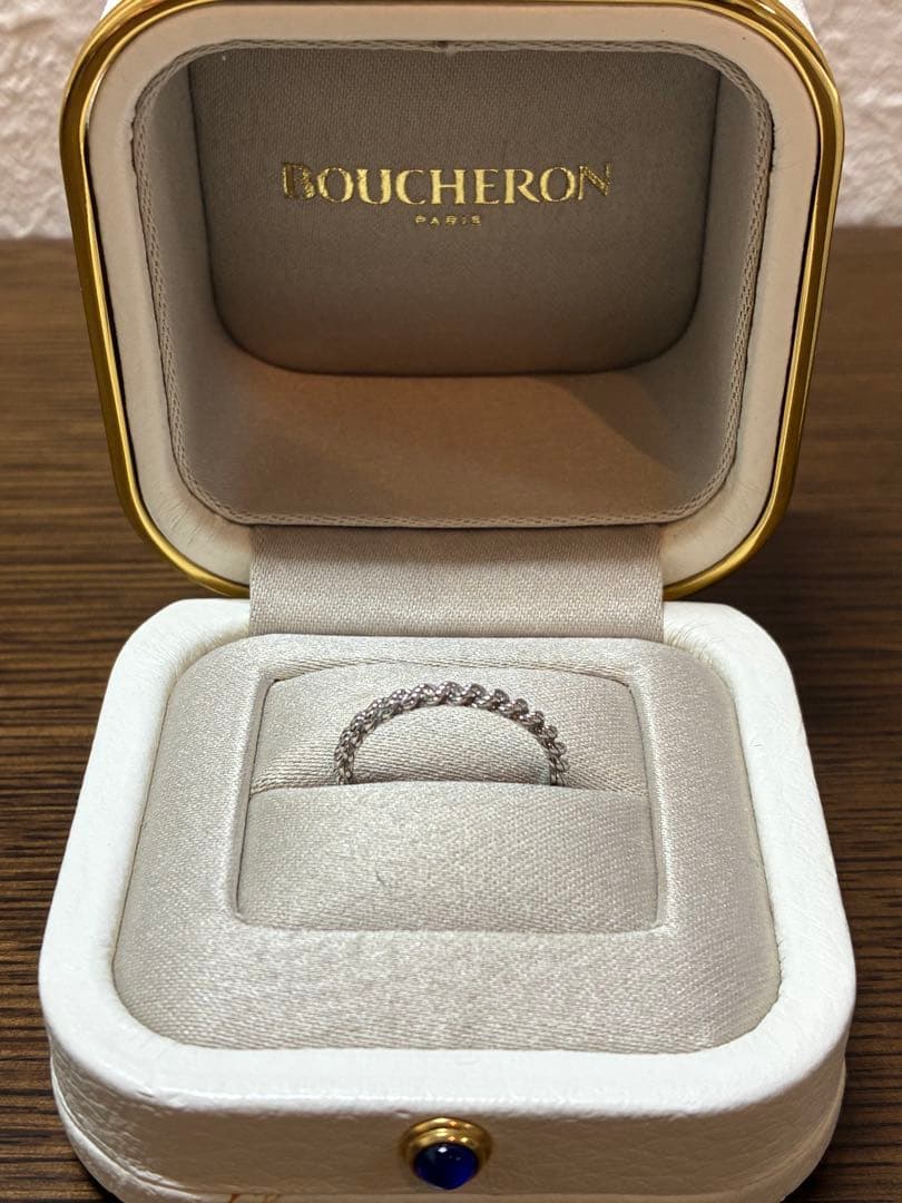 最終値下げ！【美品】BOUCHERON　セルパンボエム　48 購入証明書、箱付