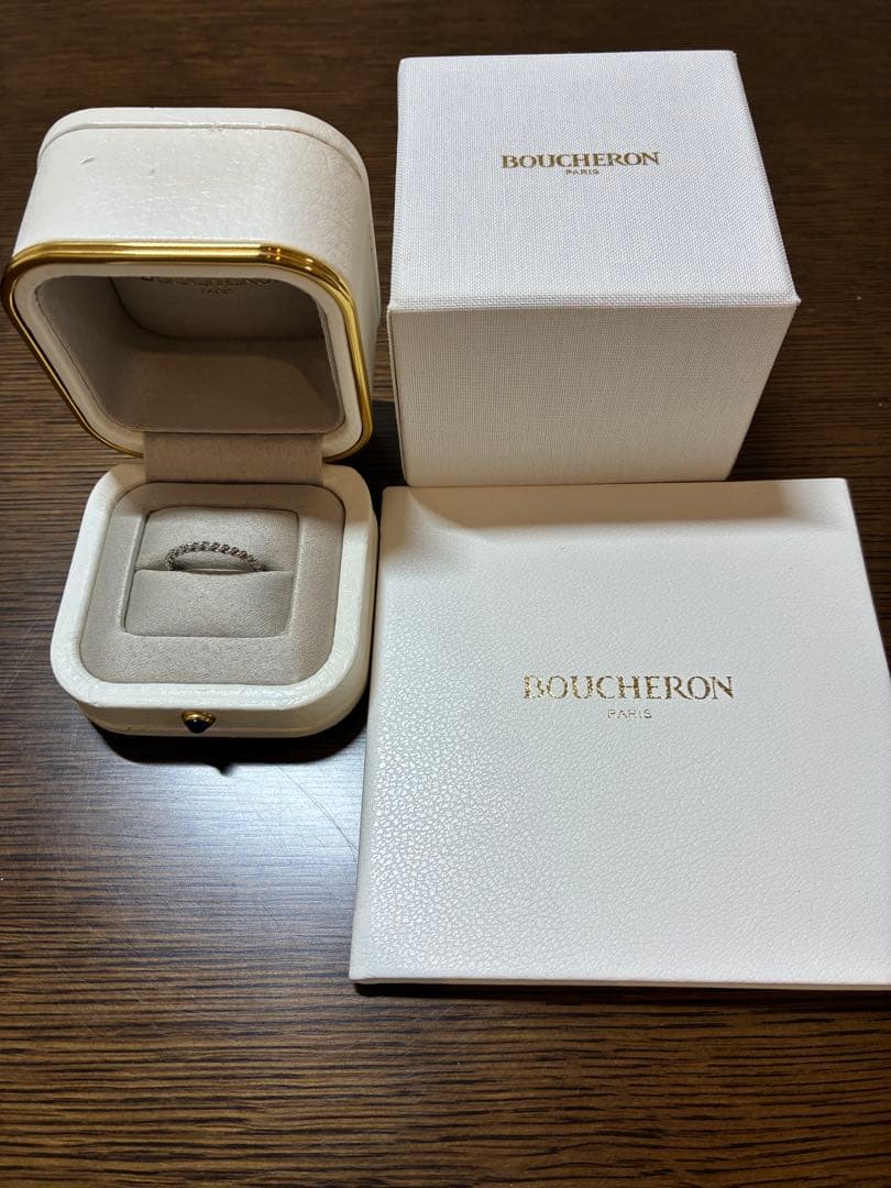 最終値下げ！【美品】BOUCHERON　セルパンボエム　48 購入証明書、箱付