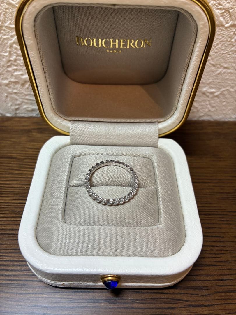 最終値下げ！【美品】BOUCHERON　セルパンボエム　48 購入証明書、箱付