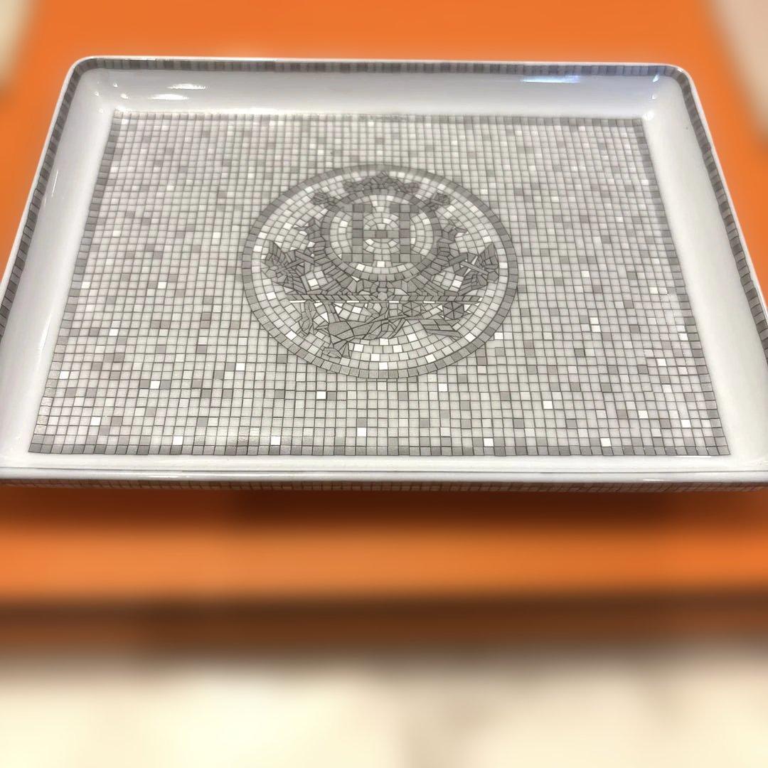 エルメス モザイク24 ヴァンキャトル プラチナPM トレー