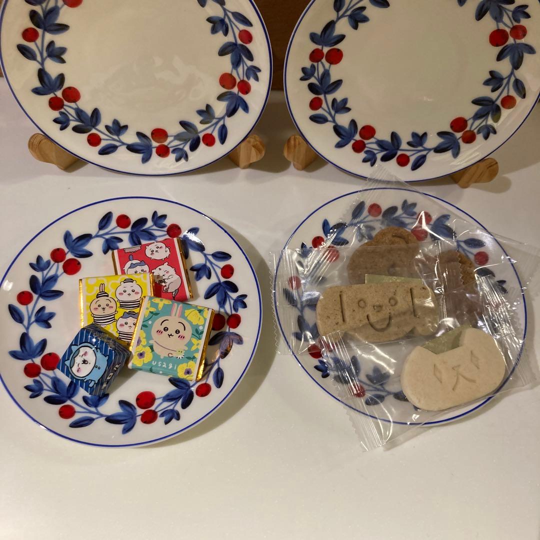 フランフラン　ベリープレートs 4枚セット