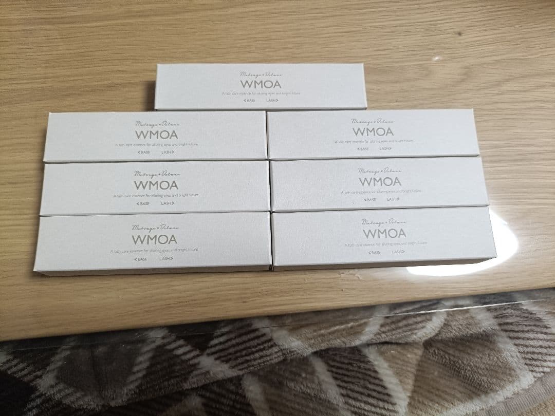 【新品】WMOA まつ毛美容液 7本セット