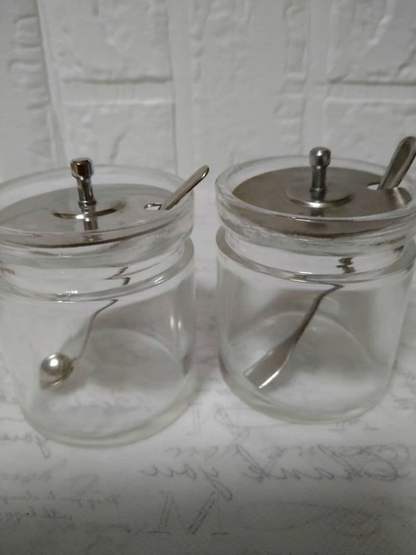 ガラス製調味料入れ8個セット(業務用)