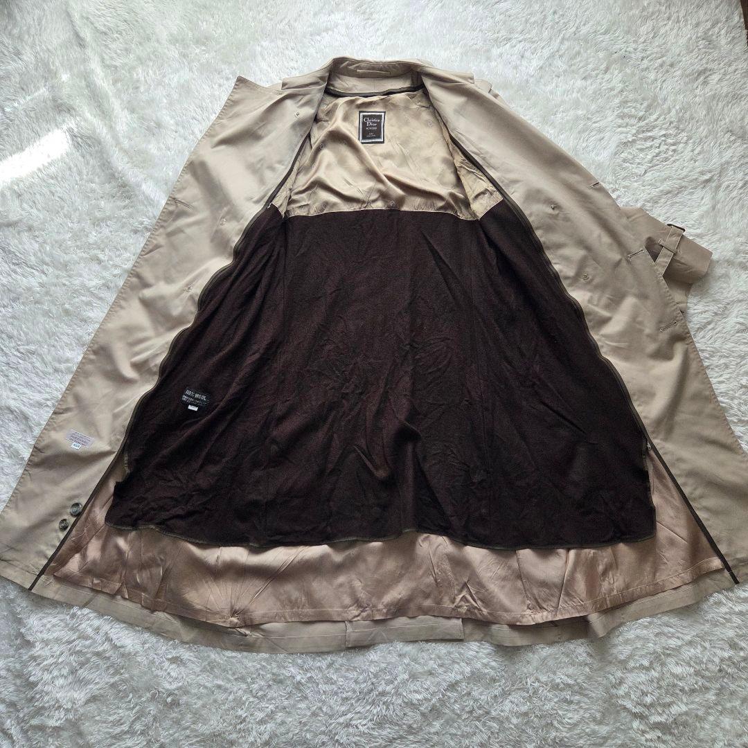 美品 Christian Dior トレンチコート ライナー付 ベージュ 40R