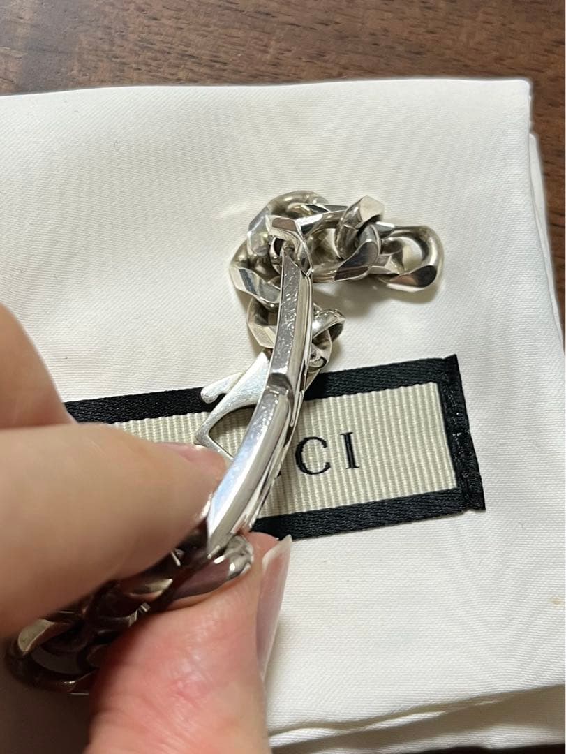 GUCCI＊ノットブレスレット＊17サイズ