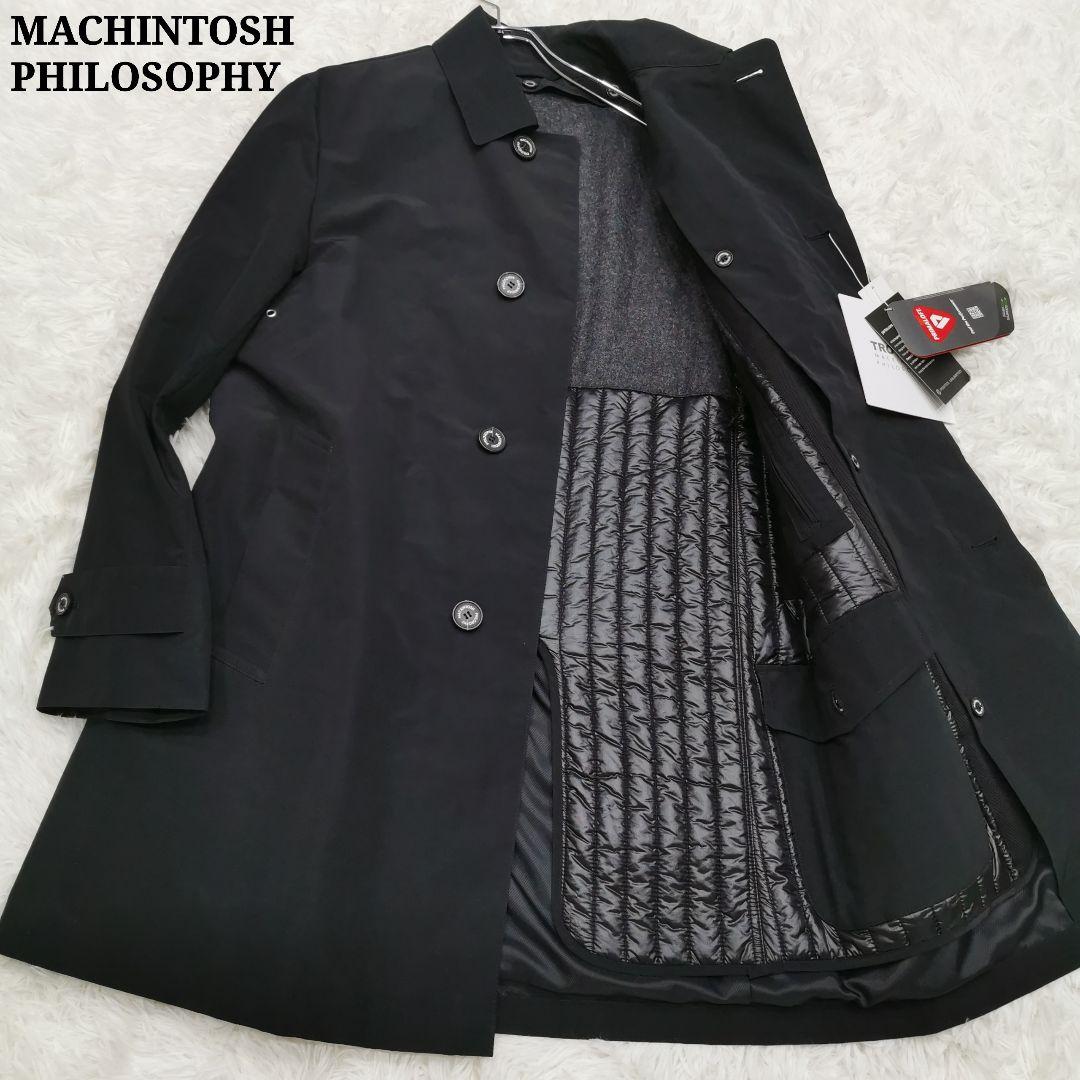 新品未使用 マッキントッシュ トロッター ステンカラーコート ライナー 黒 M