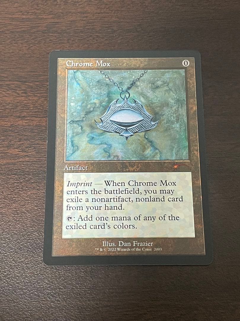 金属モックス 旧枠 Chrome Mox 英語 secret lair 30th