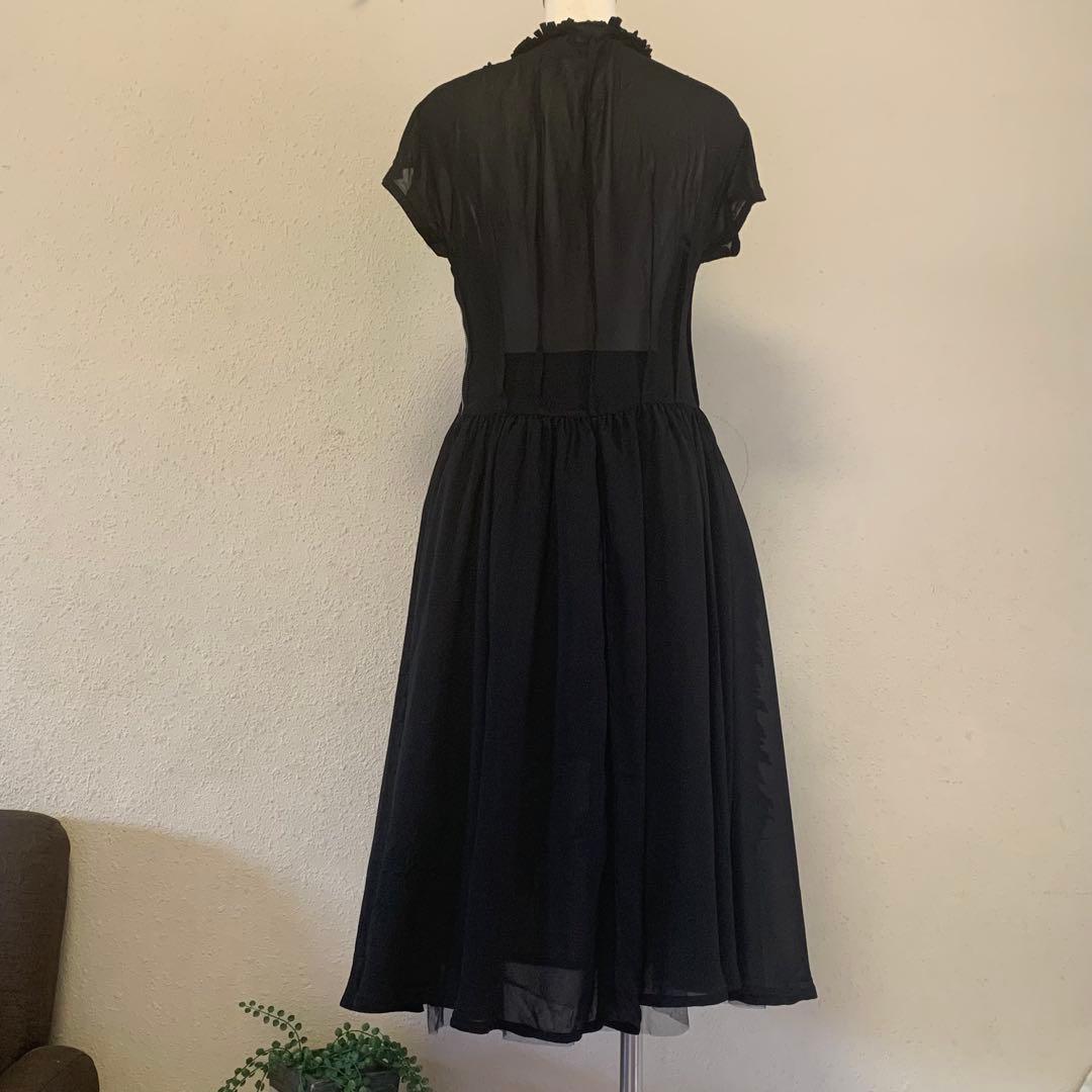 トリコ コムデギャルソン ＊クラシカル ワンピース 黒 【AD2005】