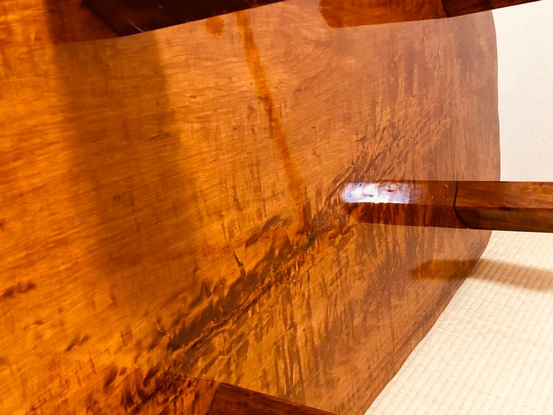 【格安出品】座卓 キズあります 重量50kg 天板厚み7cm