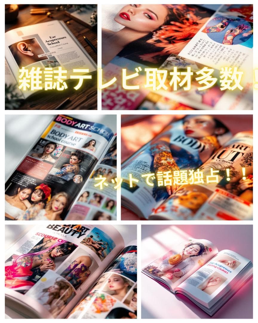 ≪商材≫ボディジュエリー超豪華１００本キット付き✶開業セット！ボディージュエリー