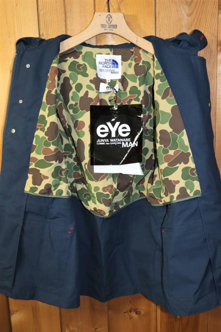 新品 ギャルソン × ノースフェイス ファイヤーフライジャケット S 併