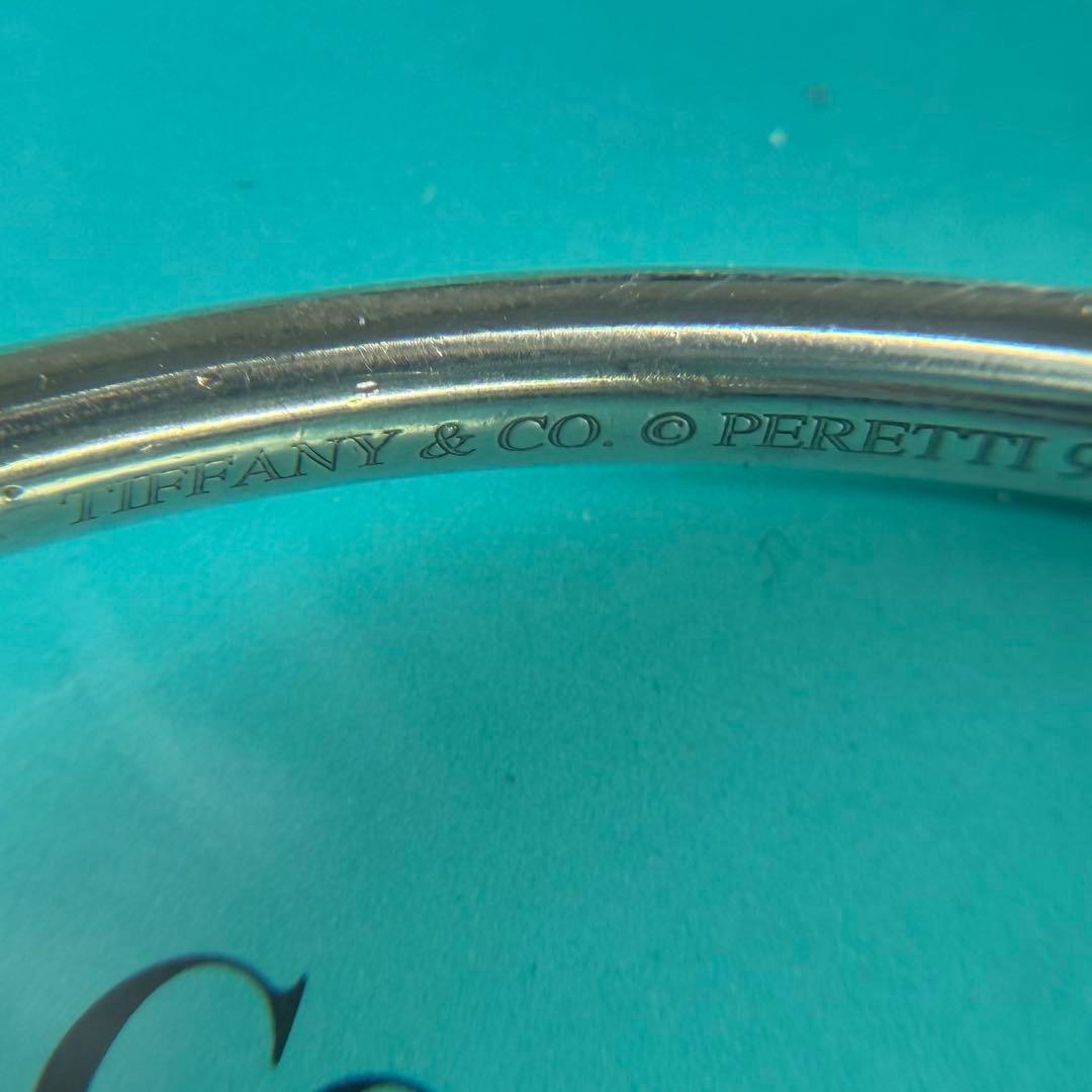 美品 Tiffany スネーク バングル ブレスレット シルバー Vintage